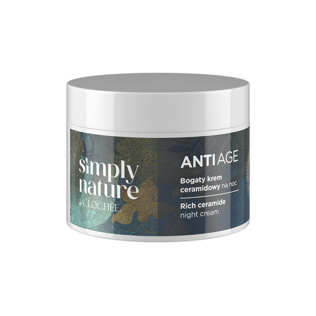 Rich ceramide night cream