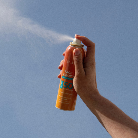 SPF50 FACE & BODY sunscreen mist