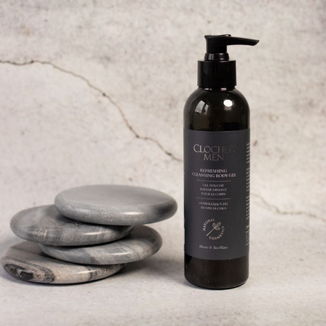 Refreshing body wash gel for men