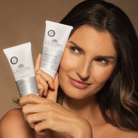 Gentle enzymatic scrub